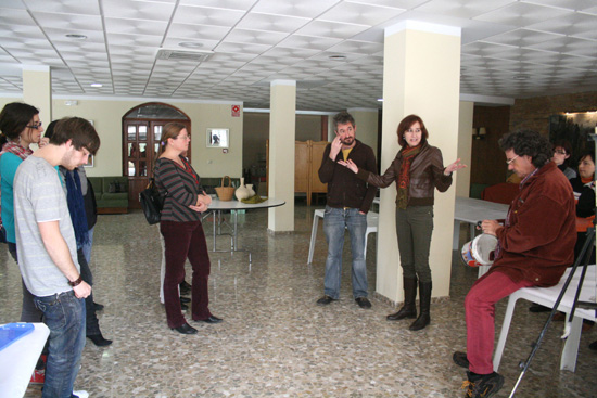 Mar�a del Mar Domene en el acto inaugural