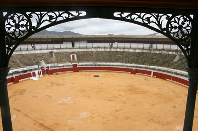 Vista desde los palcos