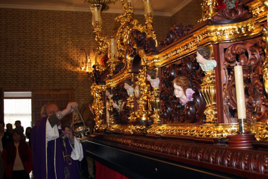 Bendici�n del trono