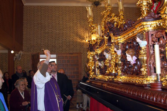 Bendici�n del trono